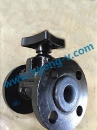 API/BS PFA Linner flange quality diaphragm valve